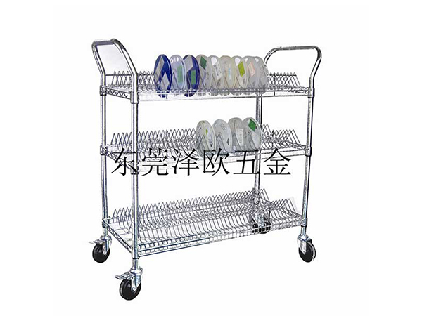 义乌物料放置车峰网移动式储存料盘车大小料盘储存架厂家直销多规格